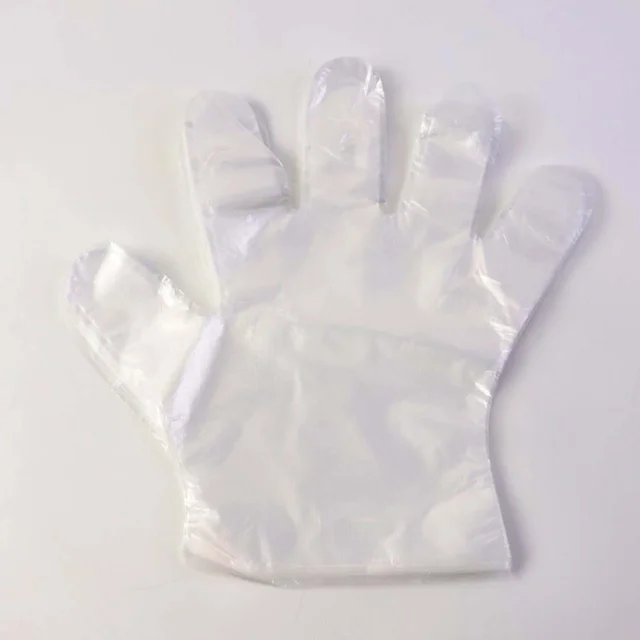Disposable Clear Gloves – Pack of 50 for Food & Cleaning