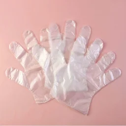 Disposable Clear Gloves – Pack of 50 for Food & Cleaning