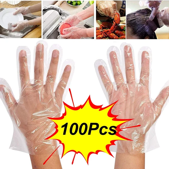 Disposable Clear Gloves – Powder-Free, Latex-Free | Grow Wear