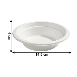 Disposable Food Serving Bowl Set – 360ml Capacity, 10 Pieces