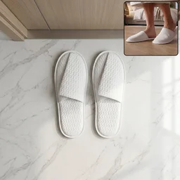 Disposable Hotel Slippers – Hygienic Single-Use Guest Footwear