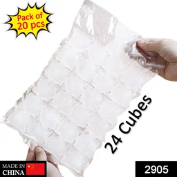 Disposable Ice Cube Bags – Self-Seal, Easy Release | FERVENT