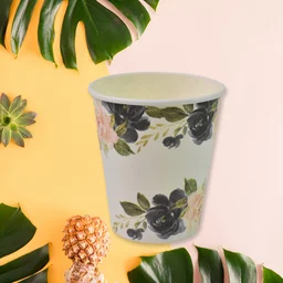 Disposable Paper Cups – Mixed Design 10 Pcs Set | Papezo