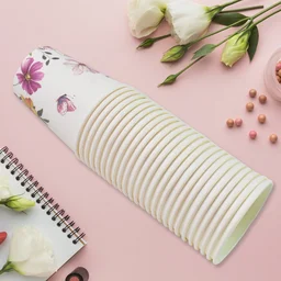 Disposable Paper Cups – Mixed Design 24 Pcs | Papezo