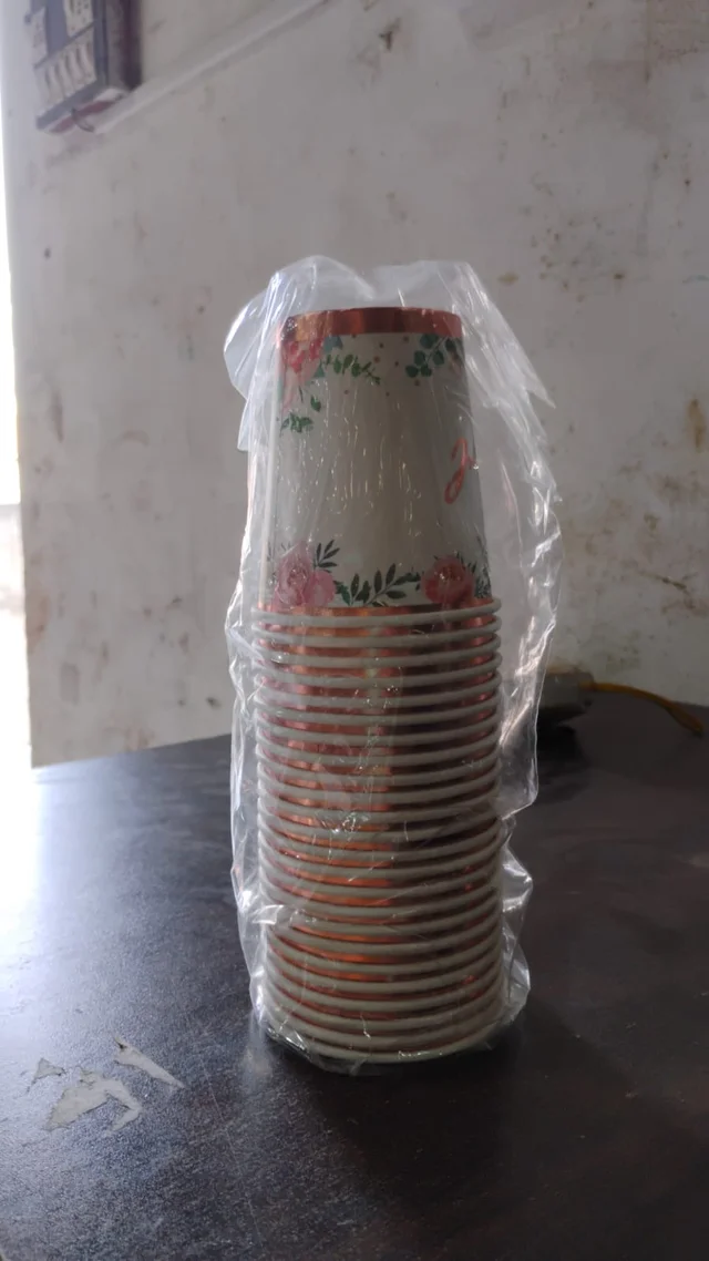 Disposable Paper Cups – Mixed Design 24 Pcs | Papezo