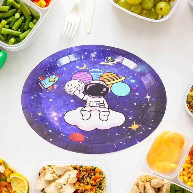 Disposable Paper Plates – Festive Birthday Set | JubileeJoy