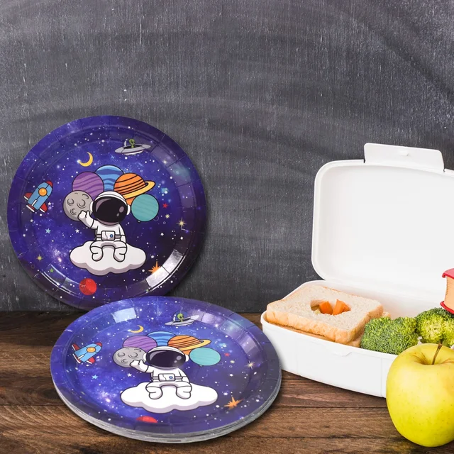 Disposable Paper Plates – Festive Birthday Set | JubileeJoy