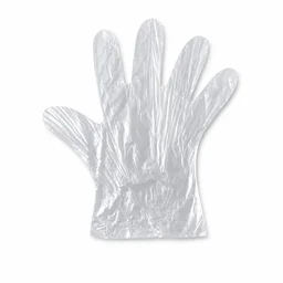 Disposable Plastic Gloves – 100 Pc, Clear, Food & Cleaning Use