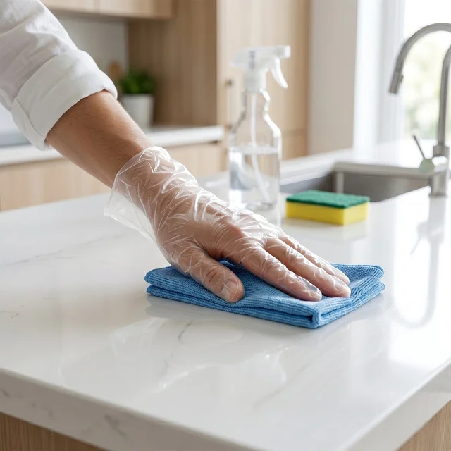 Disposable Plastic Gloves – Hygienic & Comfortable for Household Use