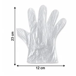 Disposable Plastic Gloves – Hygienic & Convenient for Food & Cleaning