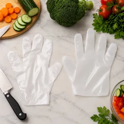 Disposable Plastic Gloves – Hygienic Food & Household Protection
