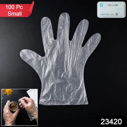 Disposable Plastic Gloves – Pack of 100 for Kitchen & Food Handling