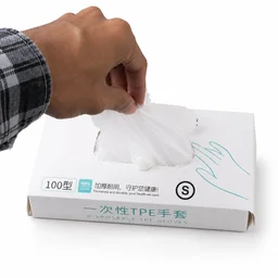 Disposable Plastic Gloves – Pack of 100 for Kitchen & Food Handling