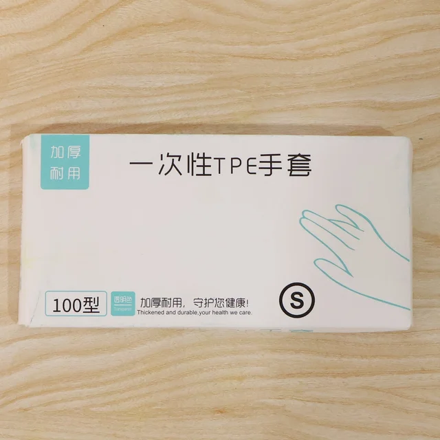 Disposable Plastic Gloves – Pack of 100 for Kitchen & Food Handling