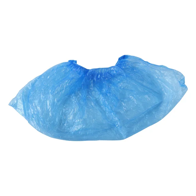 Disposable Plastic Shoe Cover Set – Waterproof & Dustproof Protection