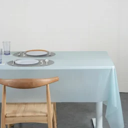 Disposable Plastic Table Cover – Waterproof & Tear-Resistant 137x183 cm