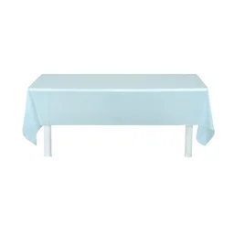 Disposable Plastic Table Cover – Waterproof & Tear-Resistant 137x183 cm