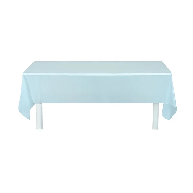 Disposable Plastic Table Cover – Waterproof & Tear-Resistant 137x183 cm