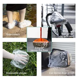 Disposable Shower Caps – Waterproof, 10 Pc Set | Mist & Relax