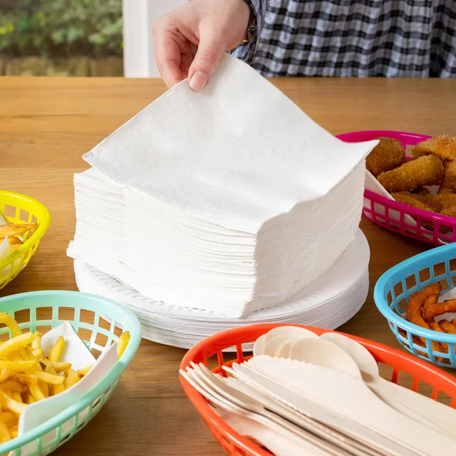 Disposable Tissue Napkins – Soft, Absorbent 75 Pack