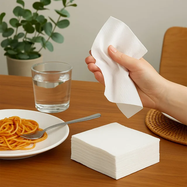 Disposable Tissue Napkins – Soft & Highly Absorbent 50 Pcs Set