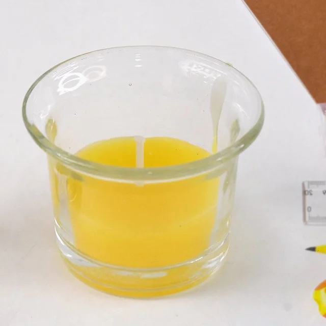 Diwali Candle Holder – Smokeless Glass Tea Light with Plastic Stand