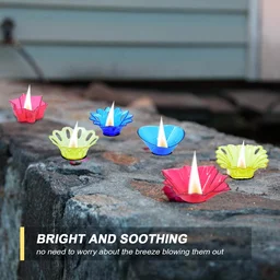 Diwali Candle Holders – Multicolor Set of 12 | Indo Glow