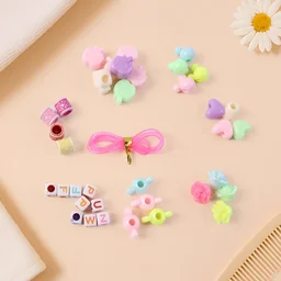 DIY Beading Jewellery Making Kit – Creative Bracelet & Necklace Set for Kids