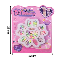 DIY Beading Jewellery Making Kit – Creative Bracelet & Necklace Set for Kids