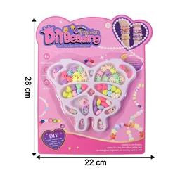 DIY Beading Jewellery Making Kit – Creative Craft Set for Kids