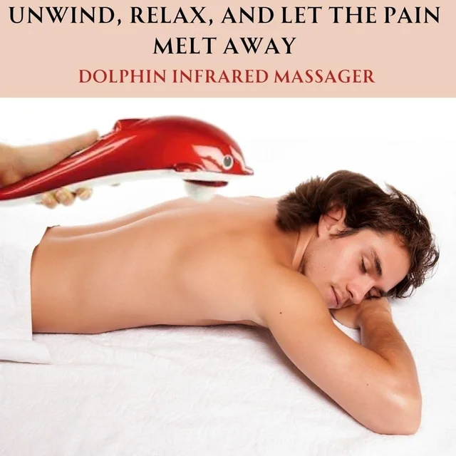 Dolphin Handheld Massager – Electric Pain & Stress Relief | Indo Glow
