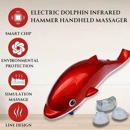 Dolphin Handheld Massager – Electric Pain & Stress Relief | Indo Glow