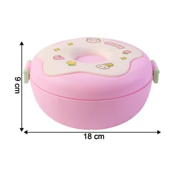 Donut Lunch Box – Insulated 3-Compartment for Kids & Adults | Lunchie Bunchie