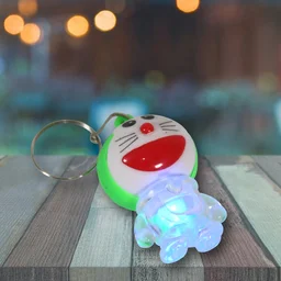 Doremon Keychain – Vibrant Lightning Design, Durable MDF | Styleva
