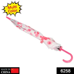 Dot Printed Umbrella Automatic Windproof for Monsoon