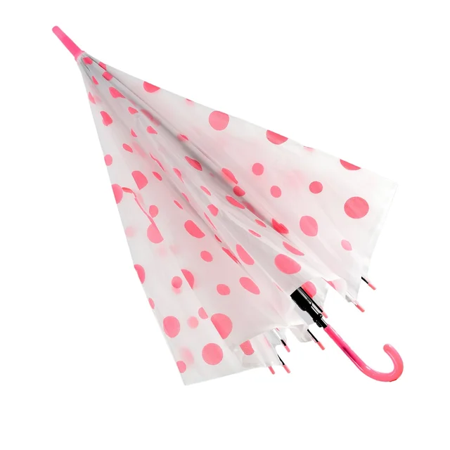 Dot Printed Umbrella Automatic Windproof for Monsoon