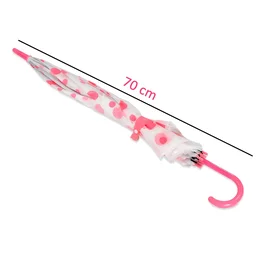 Dot Printed Umbrella Automatic Windproof for Monsoon