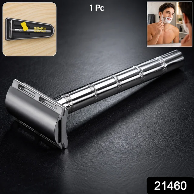 Double Edge Safety Razor – Reusable Stainless Steel for Gentle Shaves