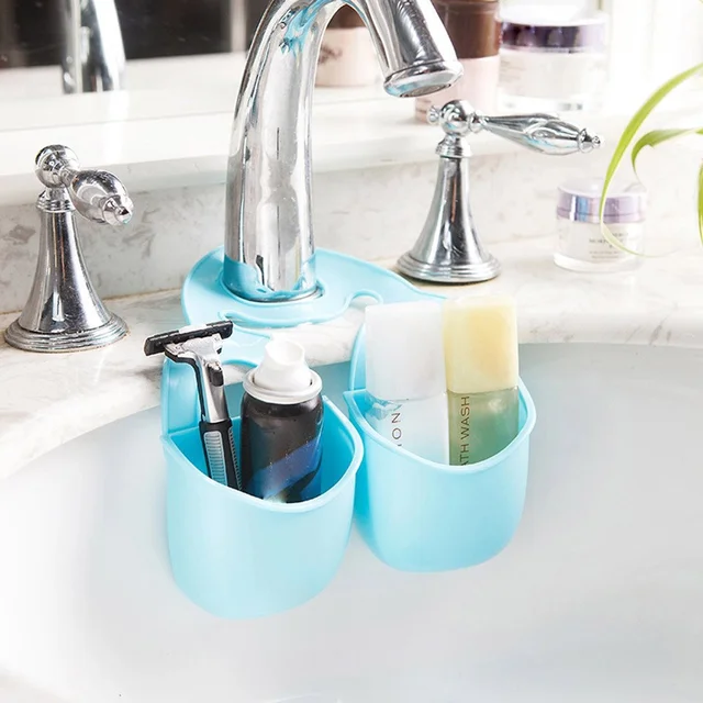 Double Layer Sink Storage Basket – Space-saving & Adjustable