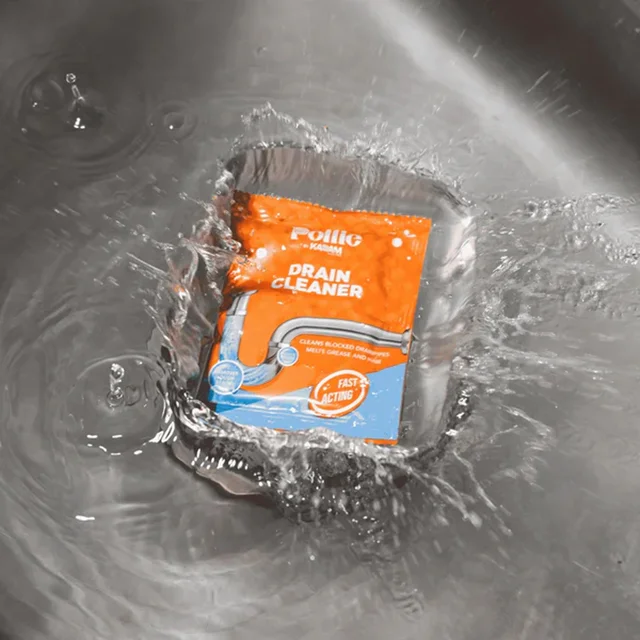 Drain Cleaner Sachet – Fast-Acting 50g Powerful Clog Remover