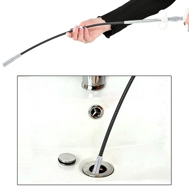 Drain Cleaner Tool – 90cm Clog Remover | ToolMate Pro