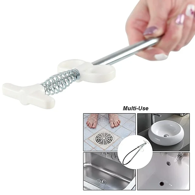 Drain Cleaner Tool – 90cm Clog Remover | ToolMate Pro