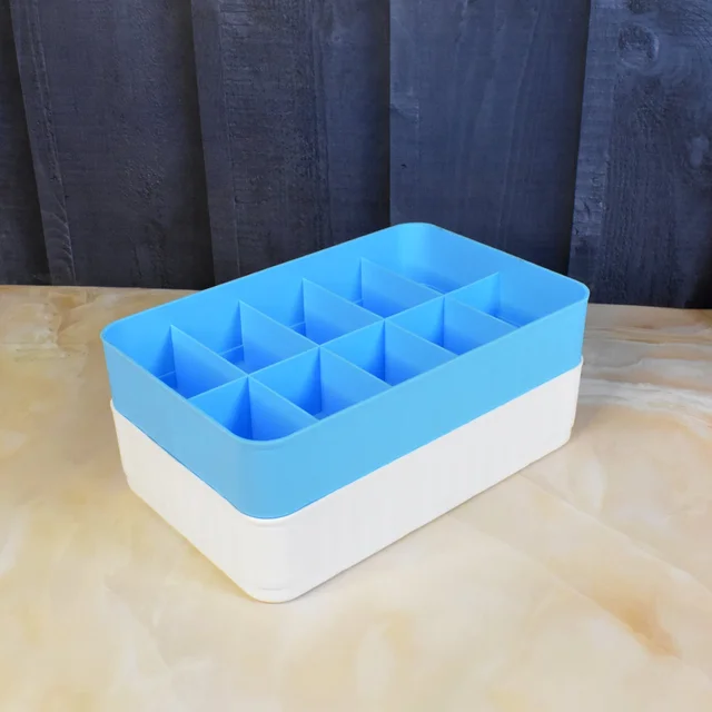 Drawer Organiser Set – 10-Grid Storage for Socks & Underwear | Lunchie Bunchie