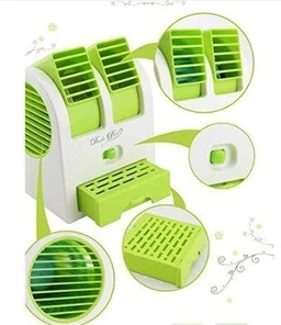 Dual Bladeless Mini Air Conditioner – USB & Fragrance</title_html>