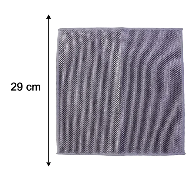 Dual Sided Microfiber Cleaning Towel for Kitchen Countertop Gas Stove (3 Pc Set)