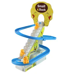 Duck Climb Stairs Toy – Interactive Music & Light Playset