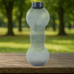 Dumbbell Water Bottle – Leakproof Gym Hydration | FitFuzion