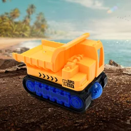 Dump Truck Toy for Kids – Self-Driving, Lights & Music | Little Blocks