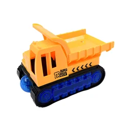 Dump Truck Toy for Kids – Self-Driving, Lights & Music | Little Blocks