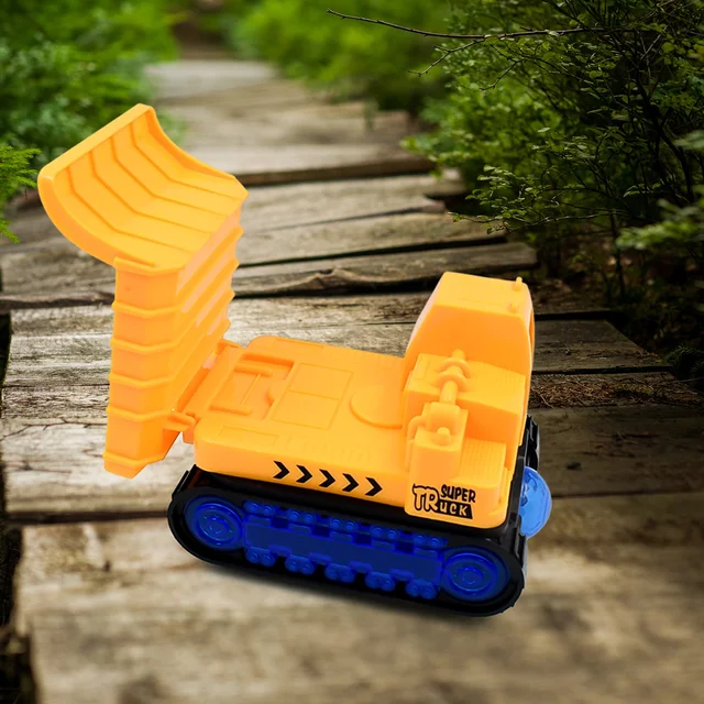 Dump Truck Toy for Kids – Self-Driving, Lights & Music | Little Blocks